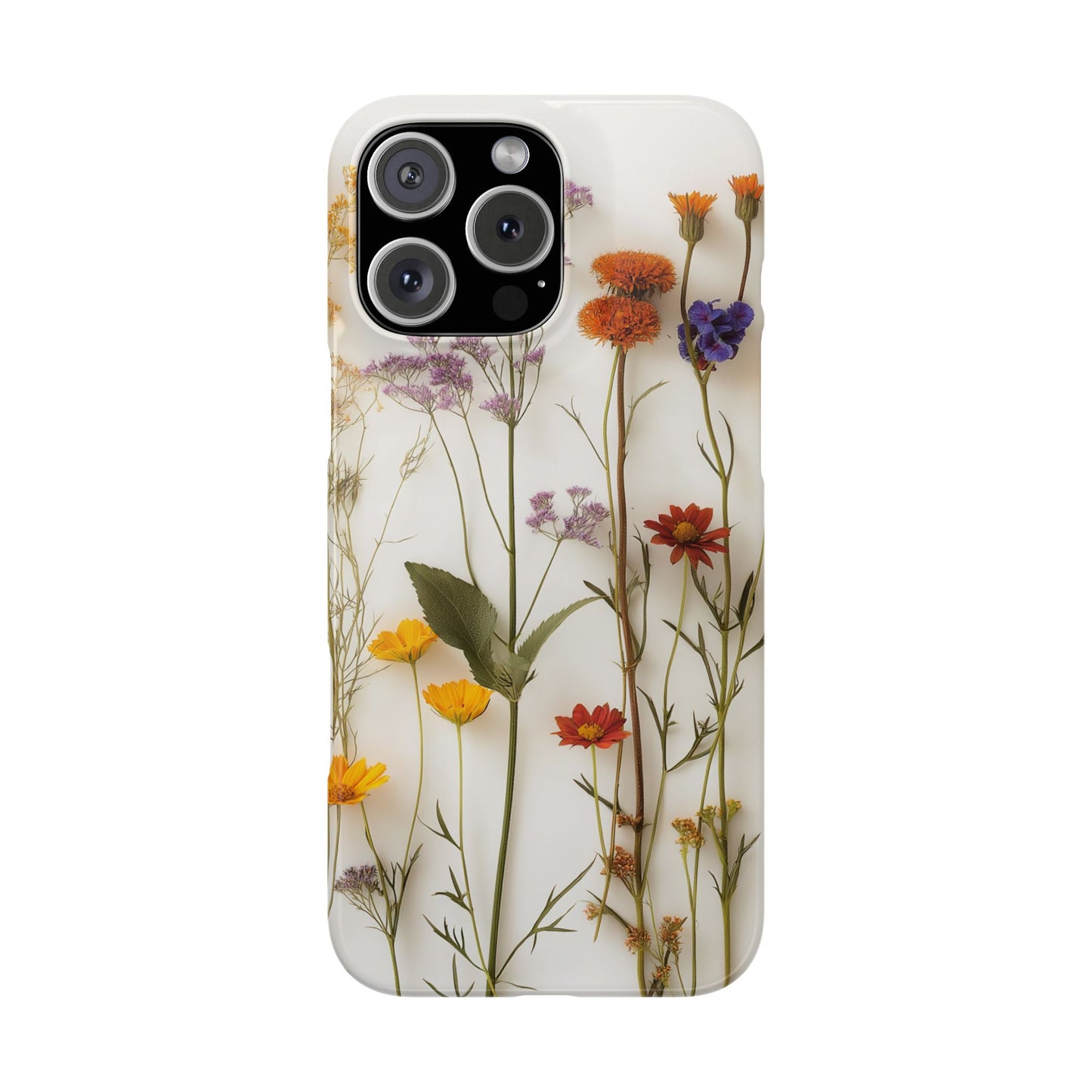 Flower Slim Phone Cases - CoolCollectiveCo