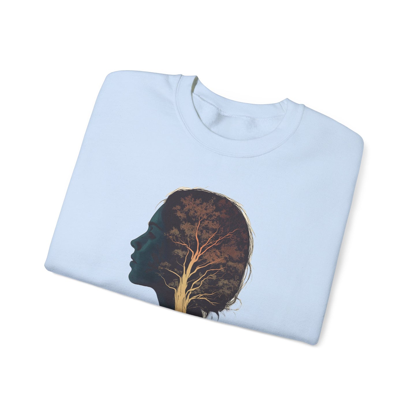 Free Spirited Nature-Inspired Unisex Heavy Blend™ Crewneck Sweatshirt - CoolCollectiveCo