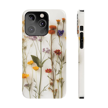 Flower Slim Phone Cases - CoolCollectiveCo