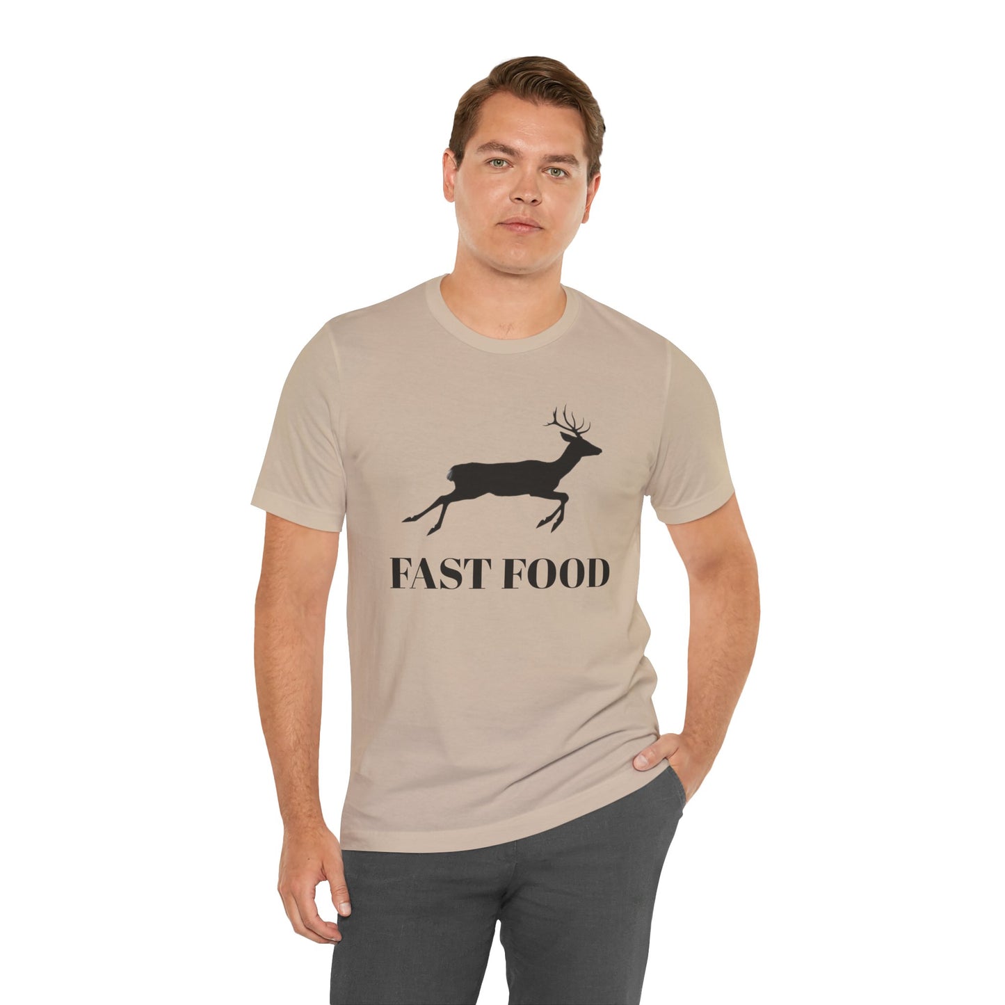 Fast Food Unisex Jersey Tee - Fun and Quirky Design - CoolCollectiveCo