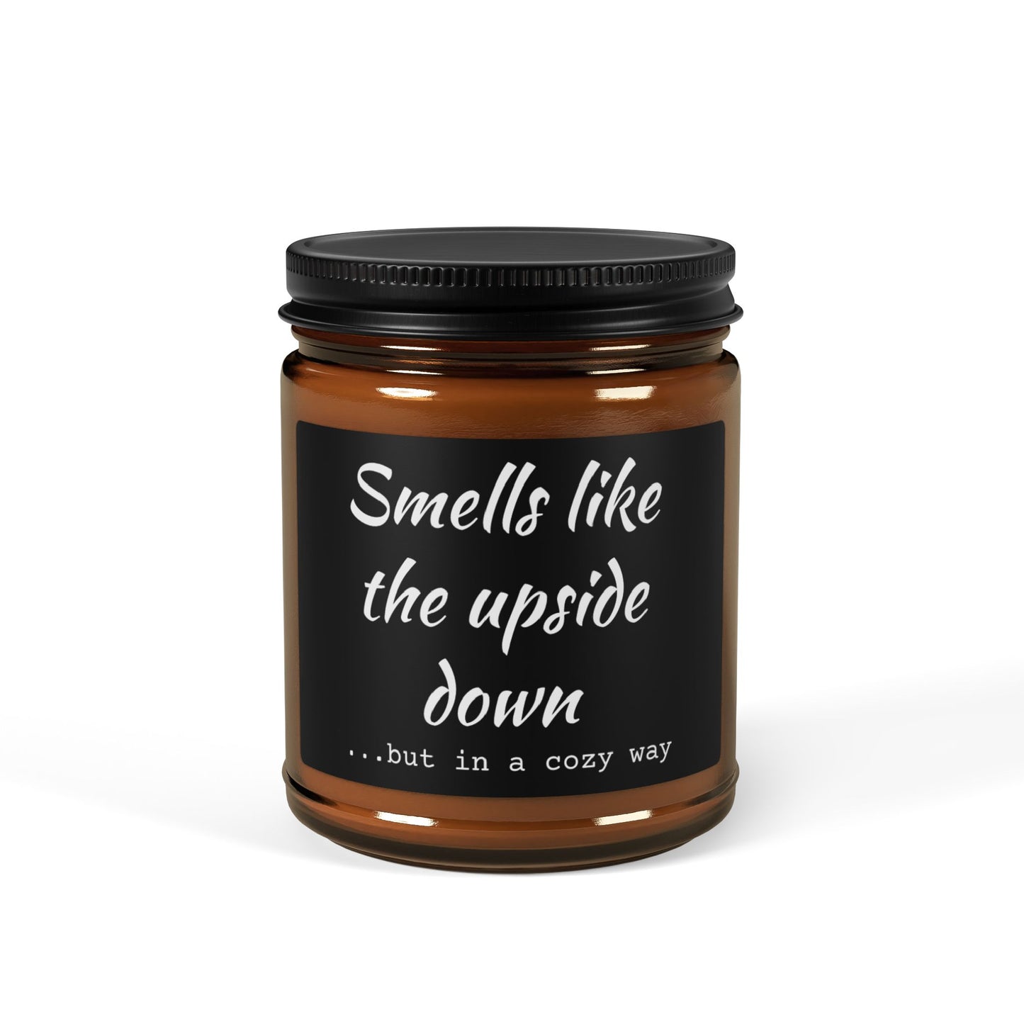 Upside Down Scented Soy Candle (Multi-Size, Amber Jar) - CoolCollectiveCo