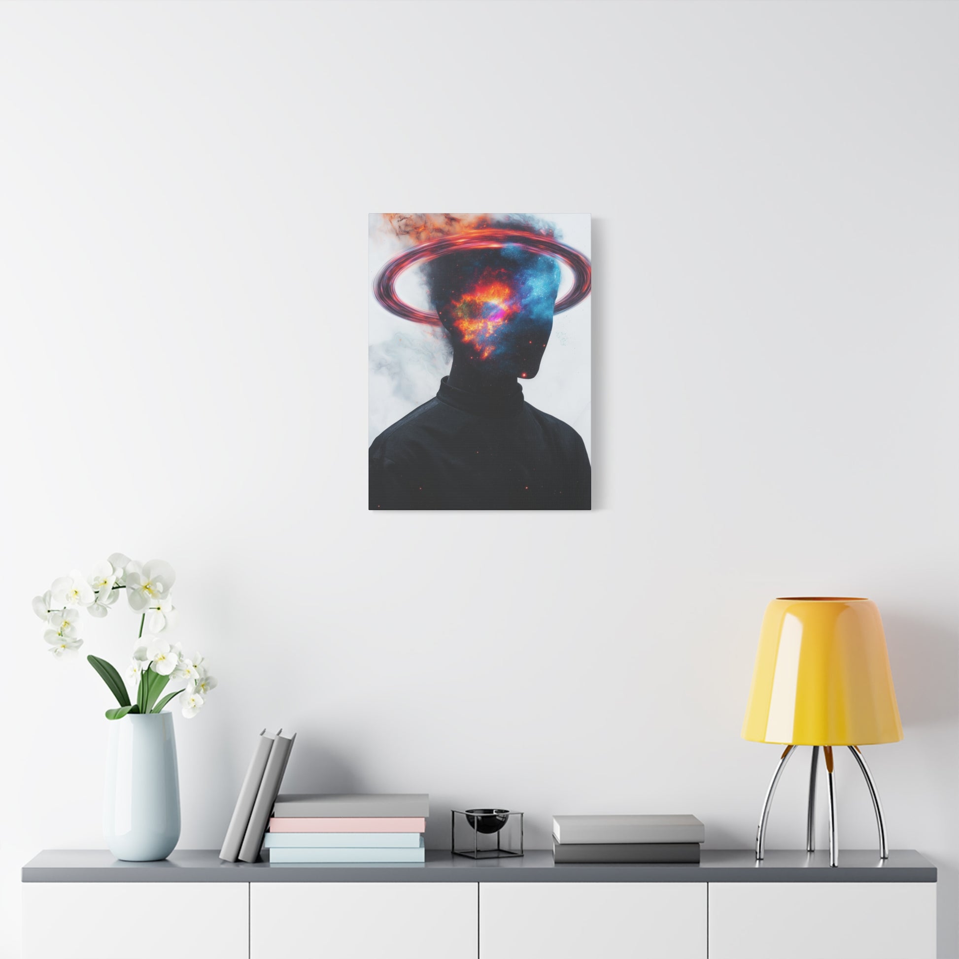 Cosmic Serenity Canvas Art Print - Stretched Matte Wall Decor - CoolCollectiveCo