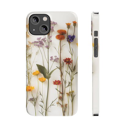 Flower Slim Phone Cases - CoolCollectiveCo