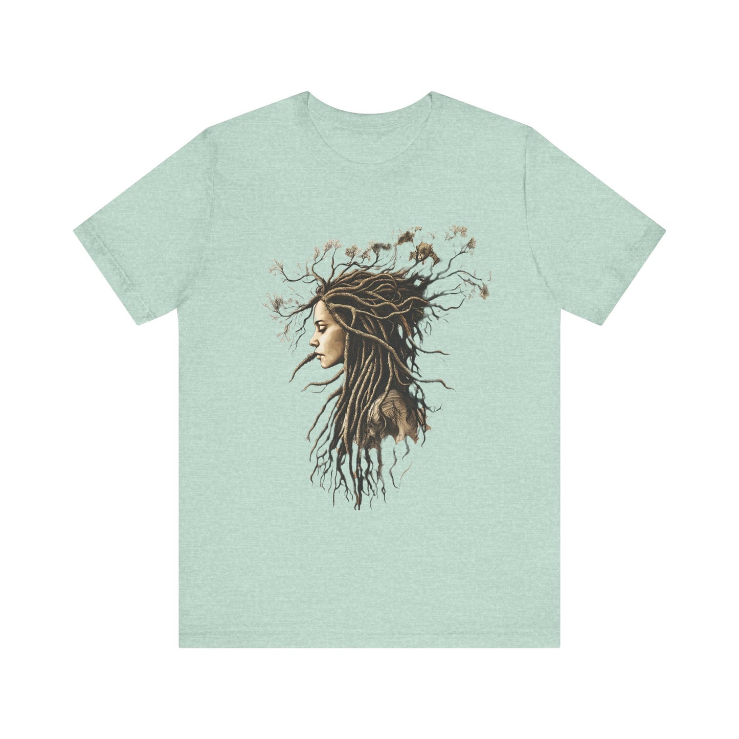 NO TEXT Stay Wild Unisex Jersey Short Sleeve Tee - Nature-Inspired Graphic Tee - CoolCollectiveCo