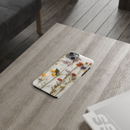 Flower Slim Phone Cases - CoolCollectiveCo