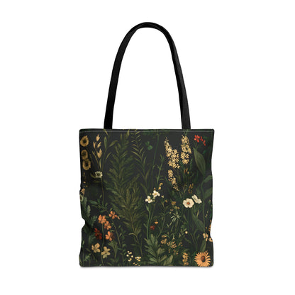 Botanical Garden Tote Bag - Eco-Friendly Floral Design for Everyday Use - CoolCollectiveCo