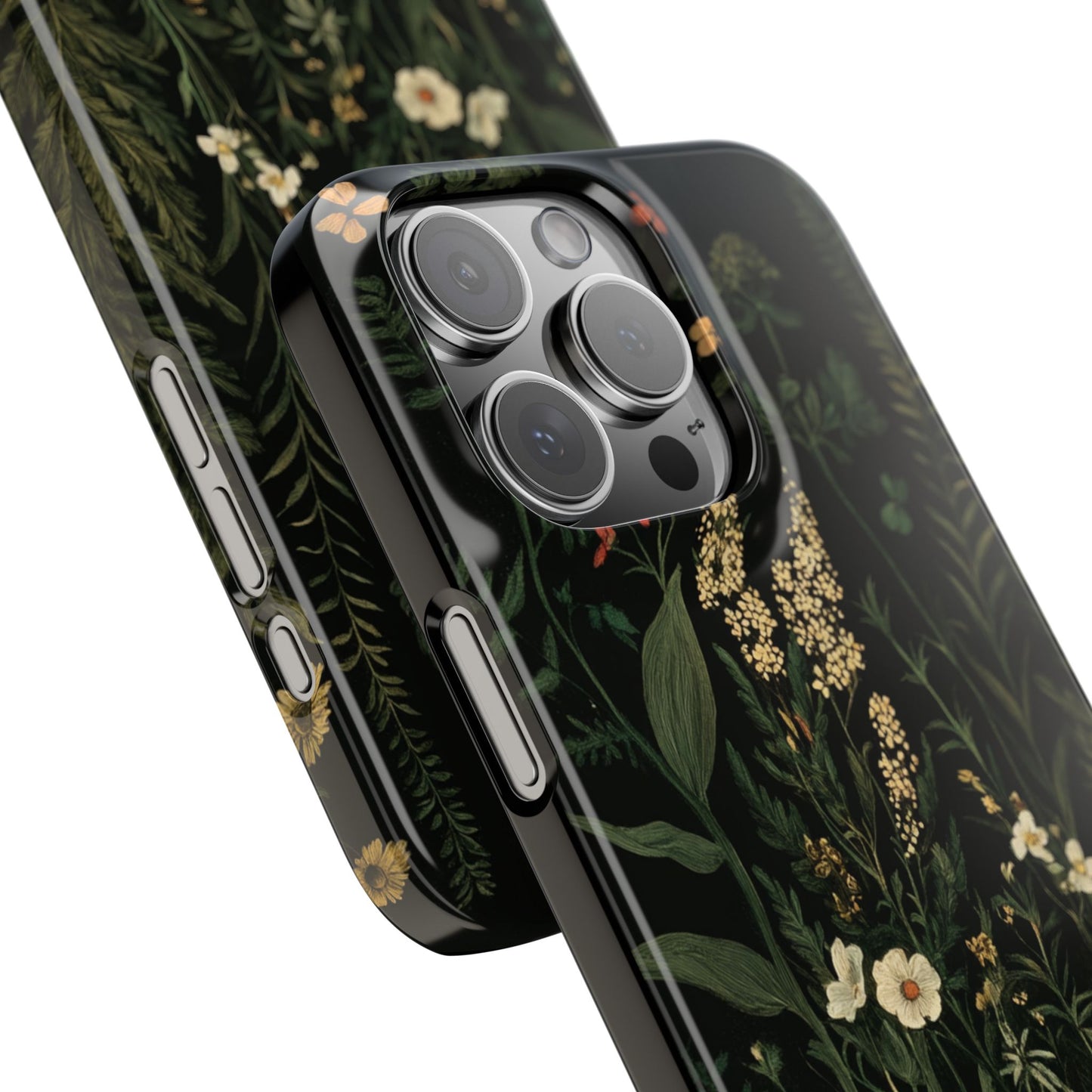 Floral Slim Phone Case - Nature Inspired Design for Plant Lovers - CoolCollectiveCo