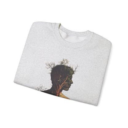 Free Spirited Nature-Inspired Unisex Heavy Blend™ Crewneck Sweatshirt - CoolCollectiveCo