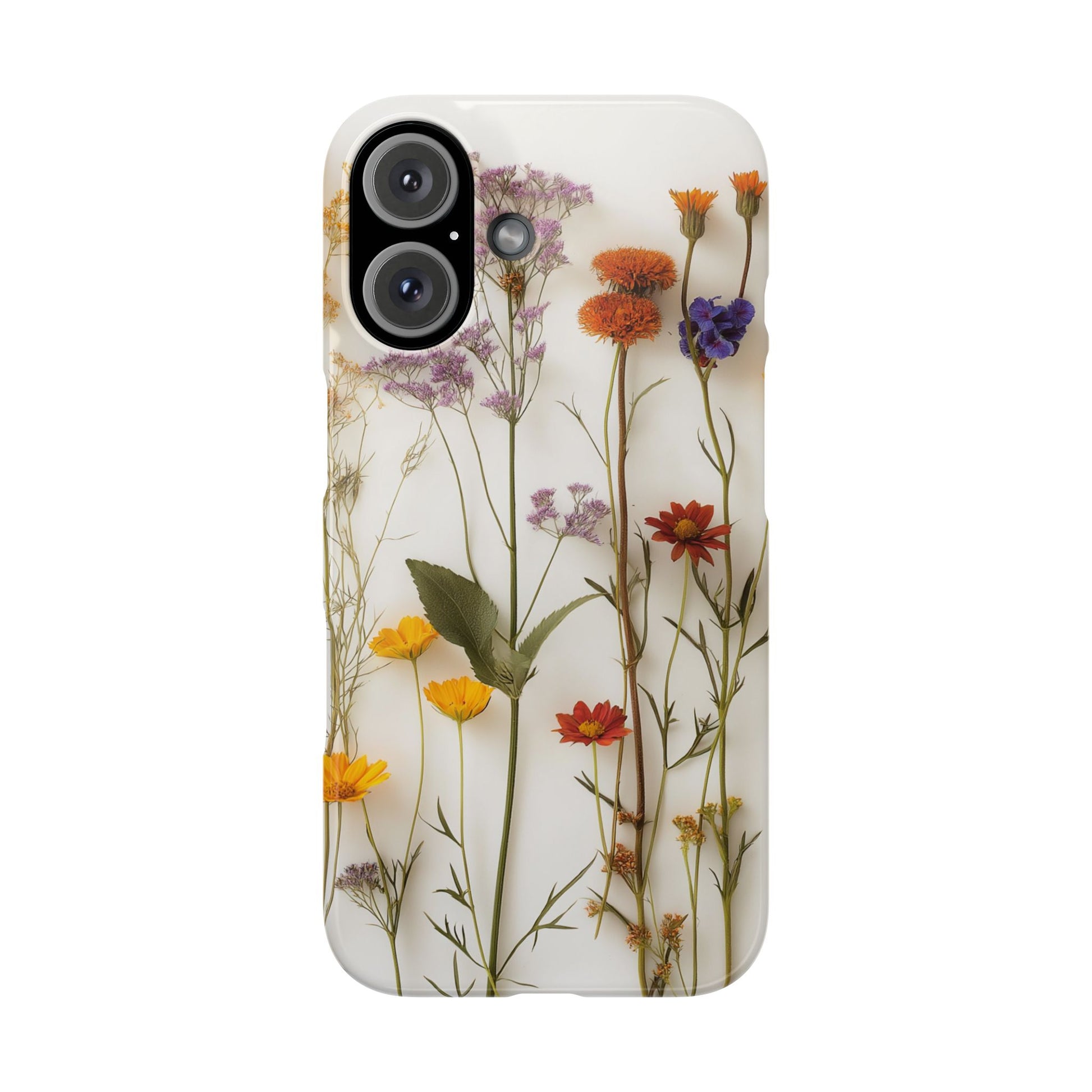 Flower Slim Phone Cases - CoolCollectiveCo