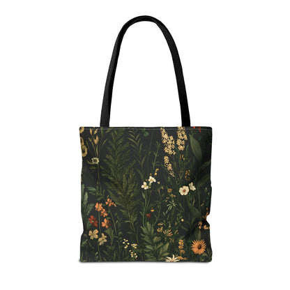 Botanical Garden Tote Bag - Eco-Friendly Floral Design for Everyday Use - CoolCollectiveCo