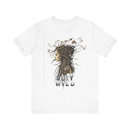 Be Wild Unisex Jersey Short Sleeve Tee - Nature-Inspired Graphic Tee - CoolCollectiveCo