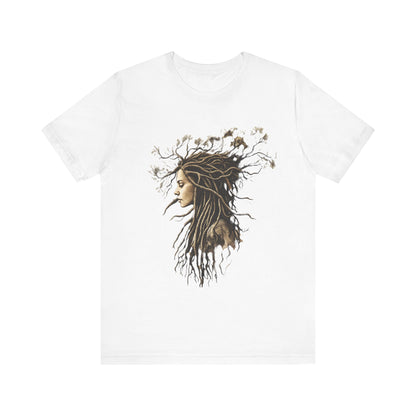 NO TEXT Stay Wild Unisex Jersey Short Sleeve Tee - Nature-Inspired Graphic Tee - CoolCollectiveCo