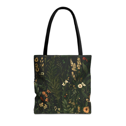 Botanical Garden Tote Bag - Eco-Friendly Floral Design for Everyday Use - CoolCollectiveCo