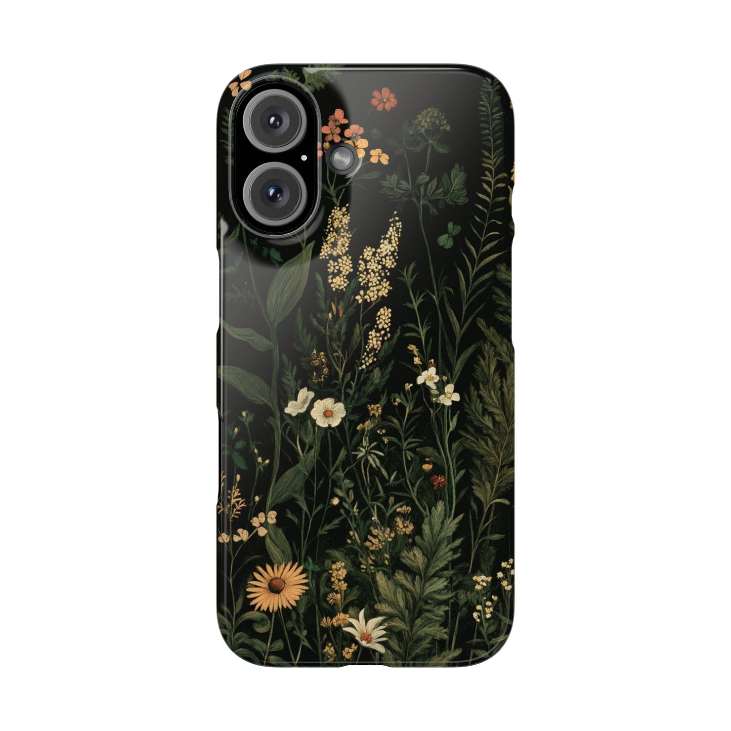 Floral Slim Phone Case - Nature Inspired Design for Plant Lovers - CoolCollectiveCo