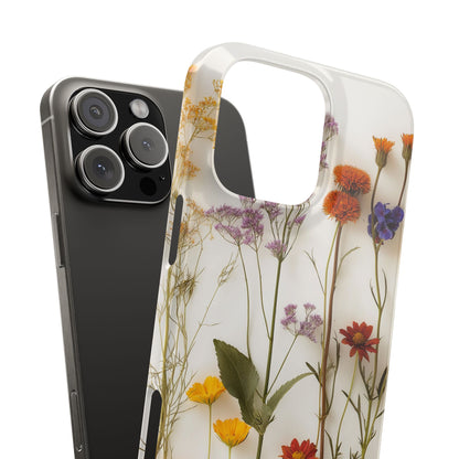 Flower Slim Phone Cases - CoolCollectiveCo