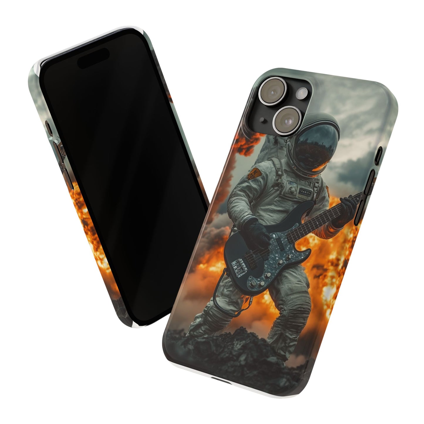 Astronaut 2 Slim Phone Cases - CoolCollectiveCo