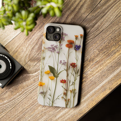 Flower Slim Phone Cases - CoolCollectiveCo