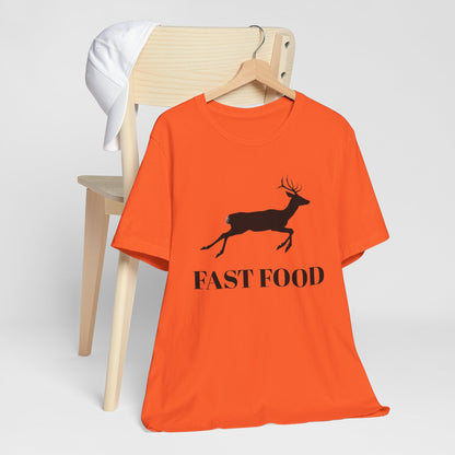 Fast Food Unisex Jersey Tee - Fun and Quirky Design - CoolCollectiveCo