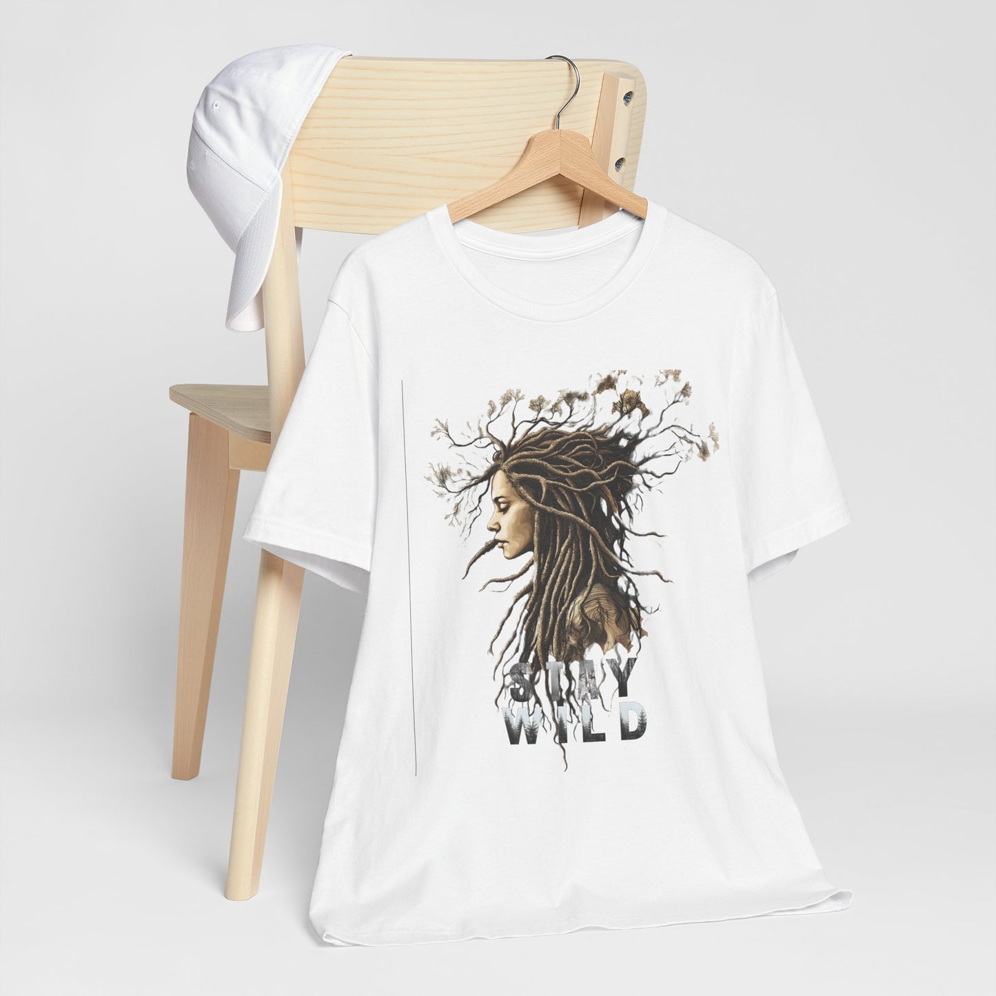 Be Wild Unisex Jersey Short Sleeve Tee - Nature-Inspired Graphic Tee - CoolCollectiveCo