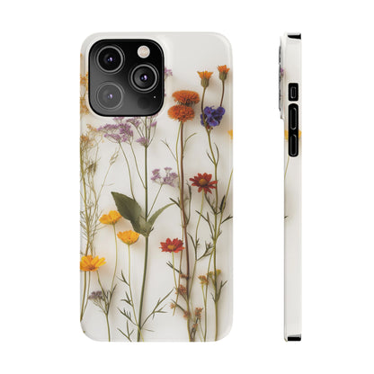 Flower Slim Phone Cases - CoolCollectiveCo