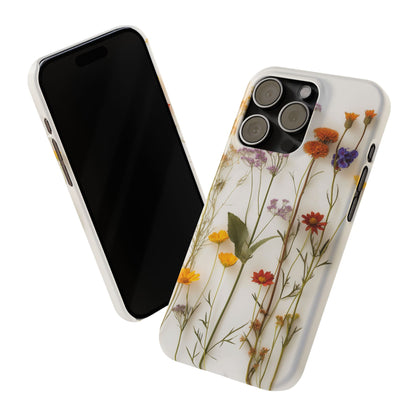 Flower Slim Phone Cases - CoolCollectiveCo