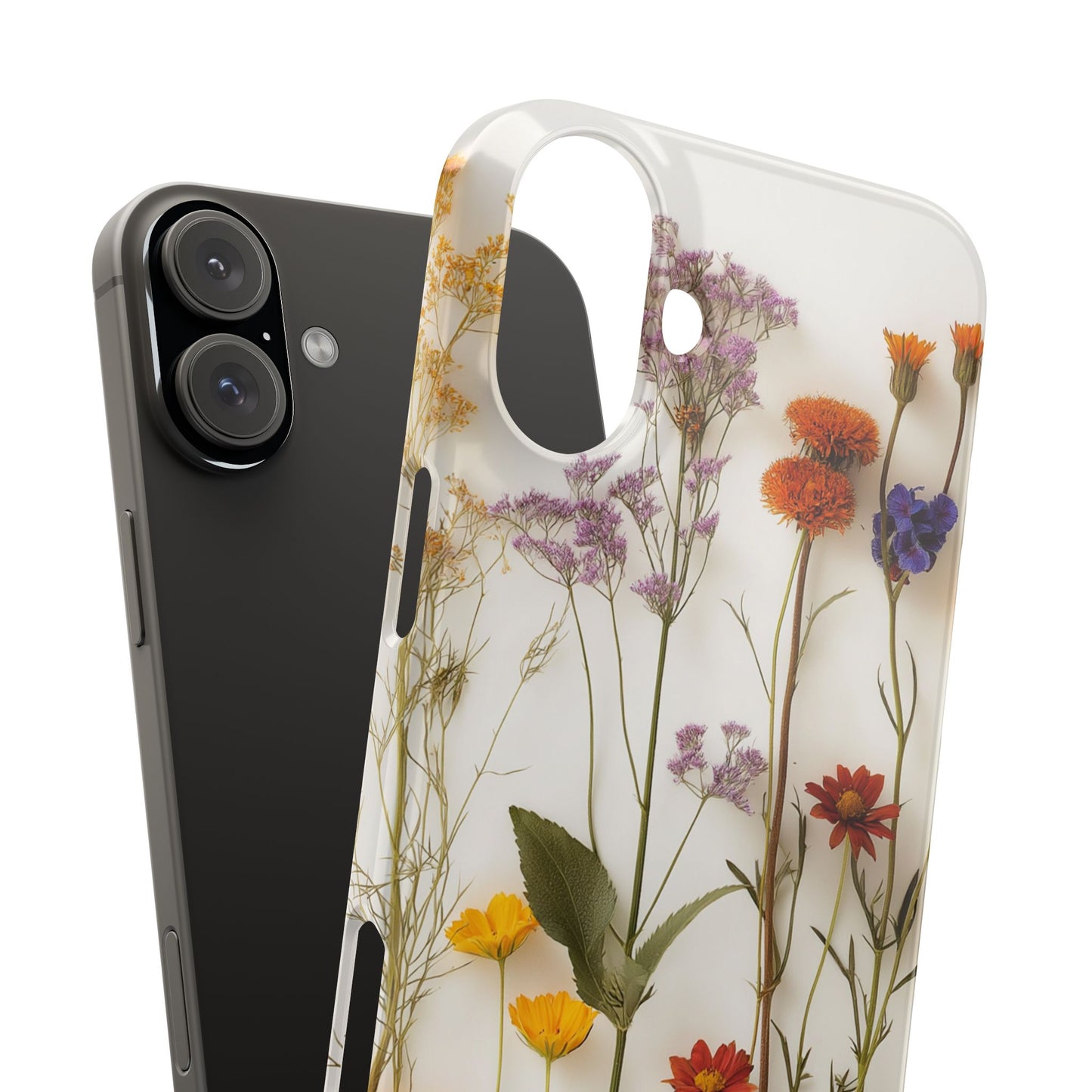 Flower Slim Phone Cases - CoolCollectiveCo