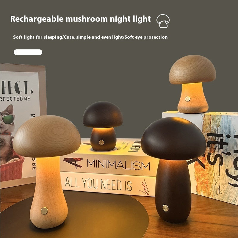 Creative Gift Mushroom Decoration Bedroom Bedside Night Lamp - CoolCollectiveCo