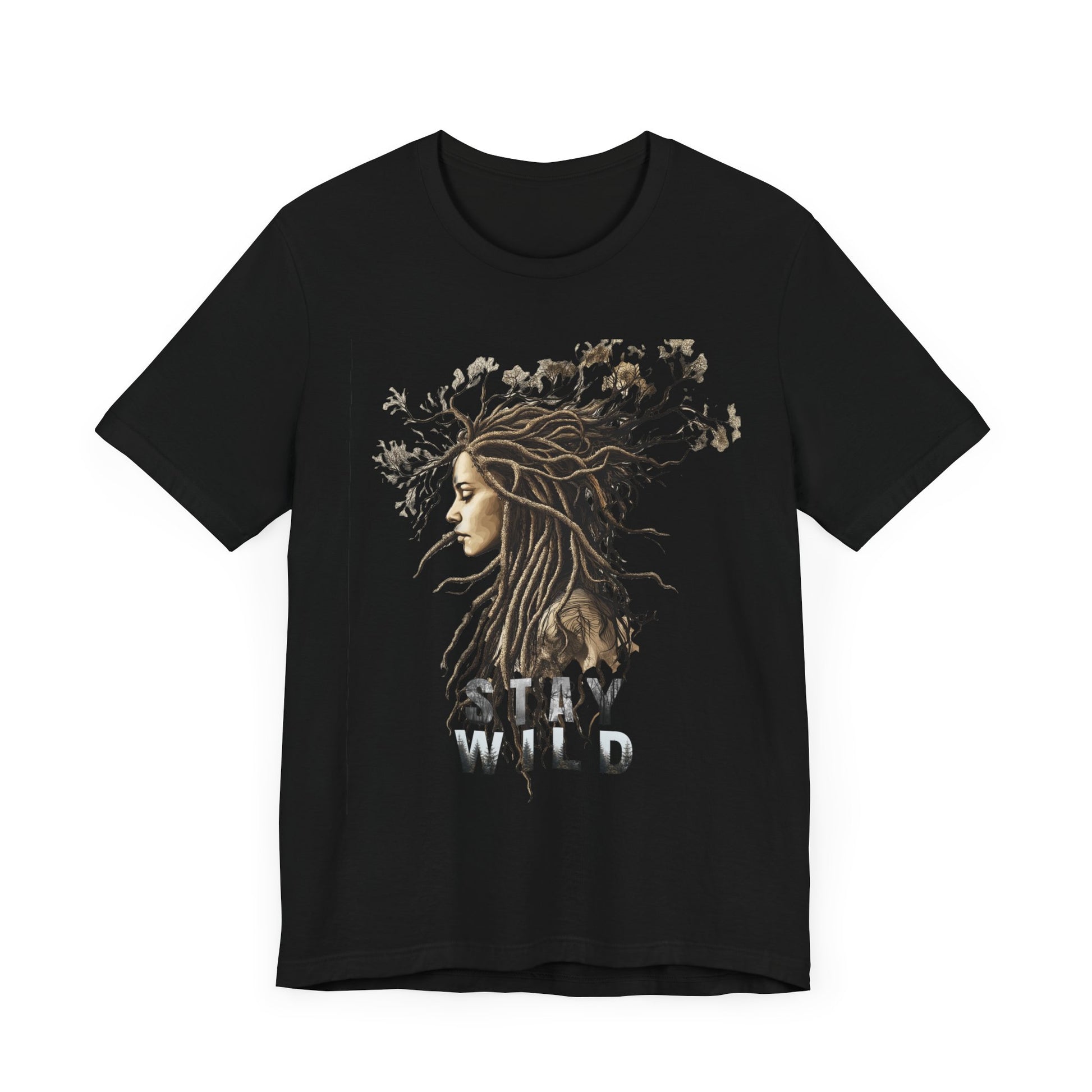 Be Wild Unisex Jersey Short Sleeve Tee - Nature-Inspired Graphic Tee - CoolCollectiveCo