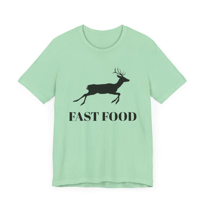 Fast Food Unisex Jersey Tee - Fun and Quirky Design - CoolCollectiveCo