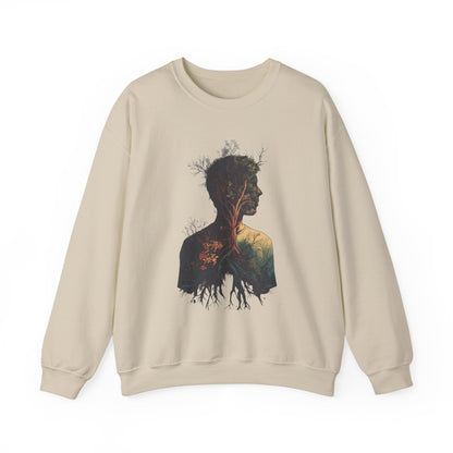 Free Spirited Nature-Inspired Unisex Heavy Blend™ Crewneck Sweatshirt - CoolCollectiveCo