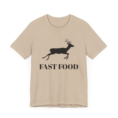 Fast Food Unisex Jersey Tee - Fun and Quirky Design - CoolCollectiveCo