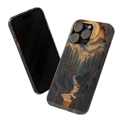 Nature-Inspired Slim Phone Case - Adventure Awaits Design - CoolCollectiveCo