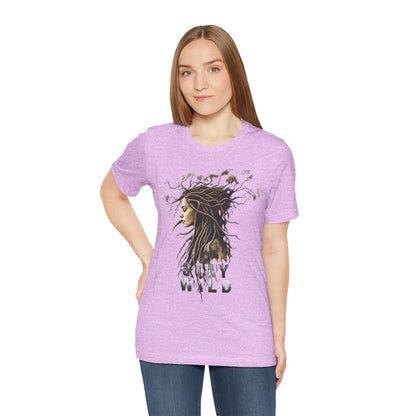 Be Wild Unisex Jersey Short Sleeve Tee - Nature-Inspired Graphic Tee - CoolCollectiveCo