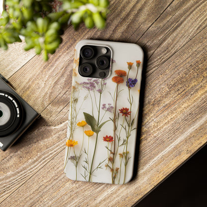 Flower Slim Phone Cases - CoolCollectiveCo