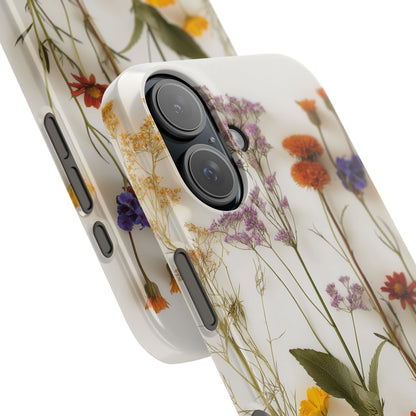 Flower Slim Phone Cases - CoolCollectiveCo