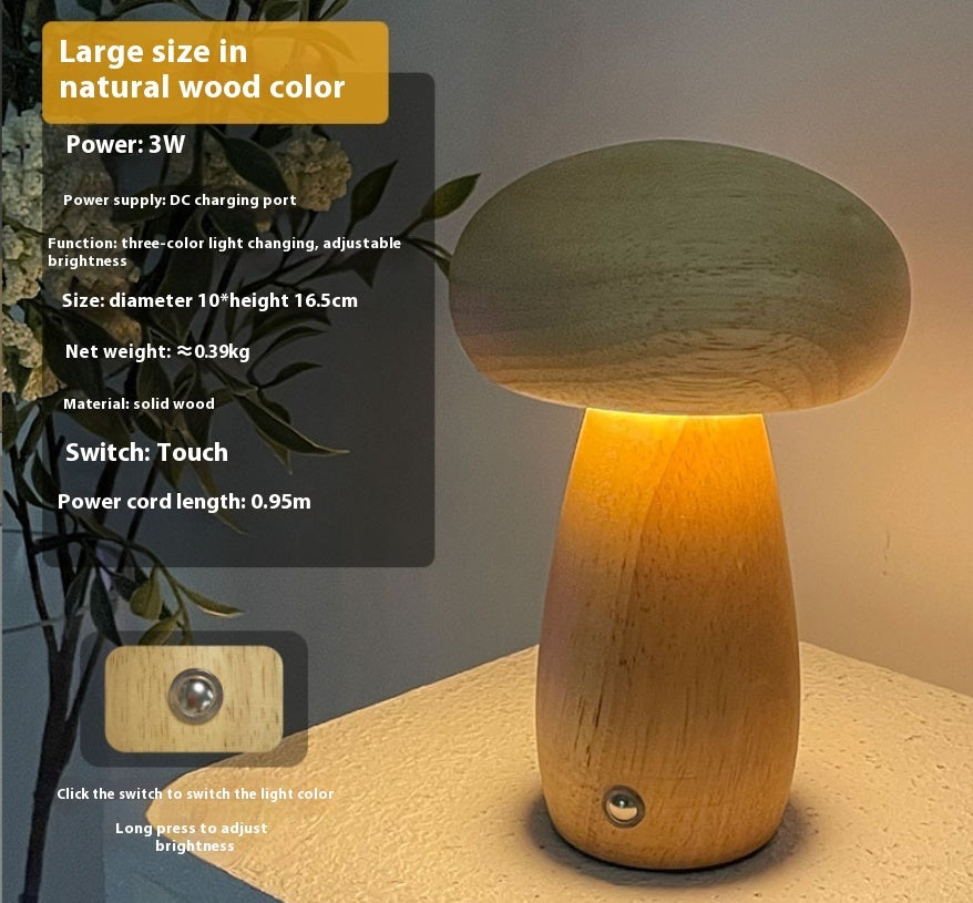 Creative Gift Mushroom Decoration Bedroom Bedside Night Lamp - CoolCollectiveCo