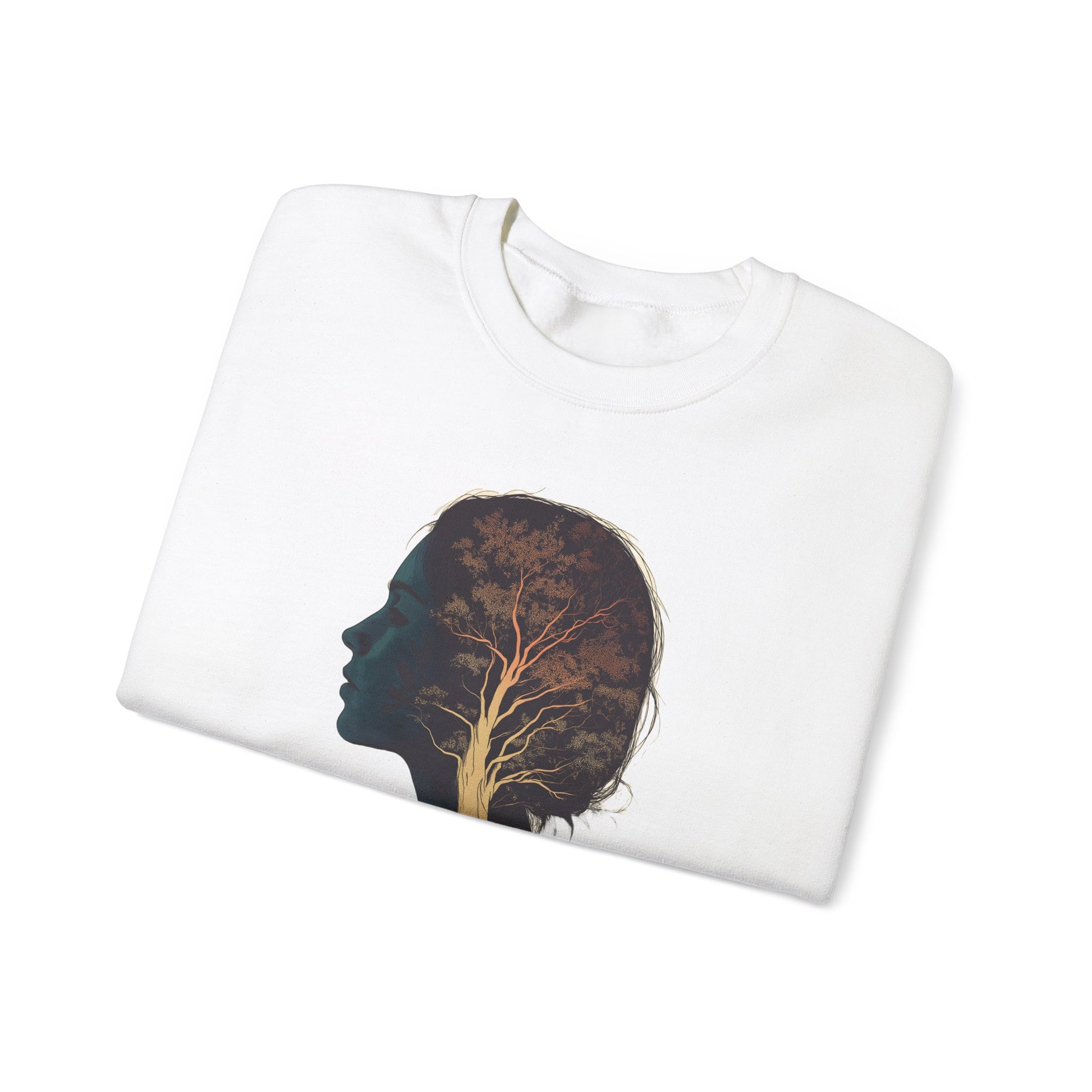 Free Spirited Nature-Inspired Unisex Heavy Blend™ Crewneck Sweatshirt - CoolCollectiveCo