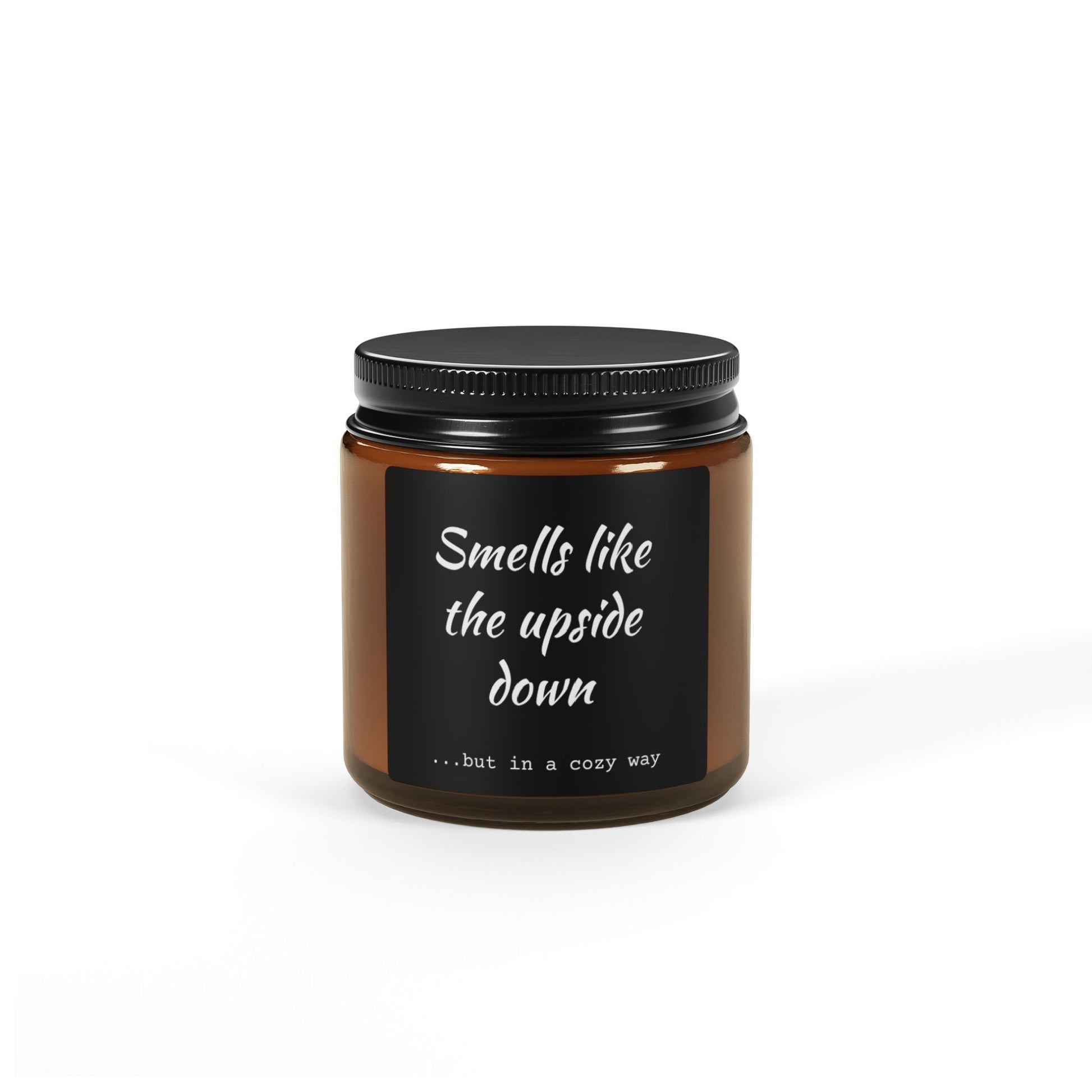 Upside Down Scented Soy Candle (Multi-Size, Amber Jar) - CoolCollectiveCo