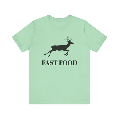 Fast Food Unisex Jersey Tee - Fun and Quirky Design - CoolCollectiveCo