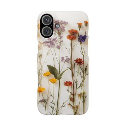 Flower Slim Phone Cases - CoolCollectiveCo