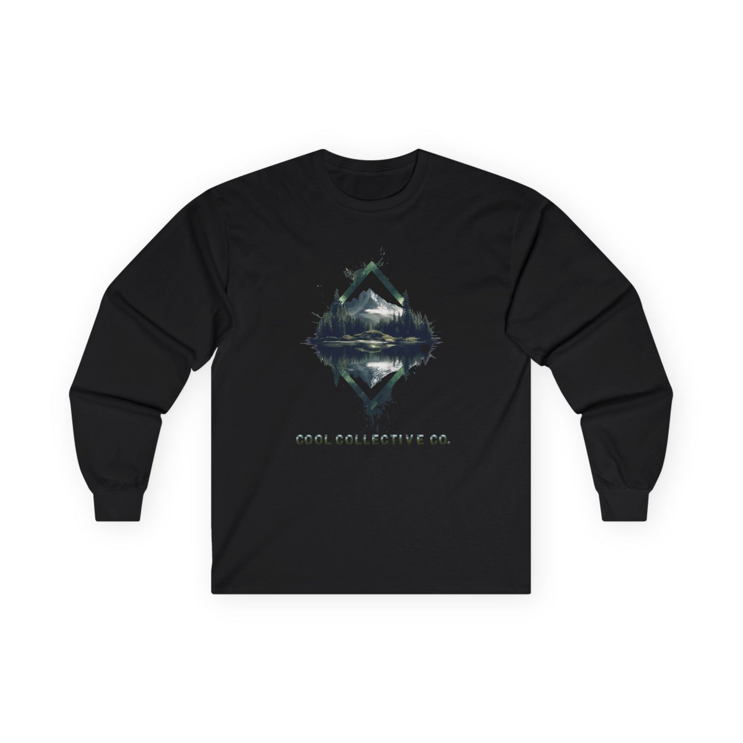 Cool Collective Co. Reflection Outdoor Long Sleeve Tee - Nature Inspired Casual Wear - CoolCollectiveCo