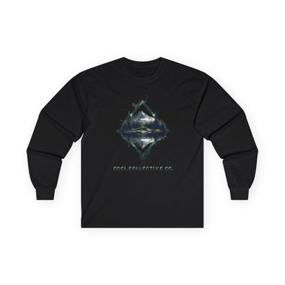 Cool Collective Co. Reflection Outdoor Long Sleeve Tee - Nature Inspired Casual Wear - CoolCollectiveCo