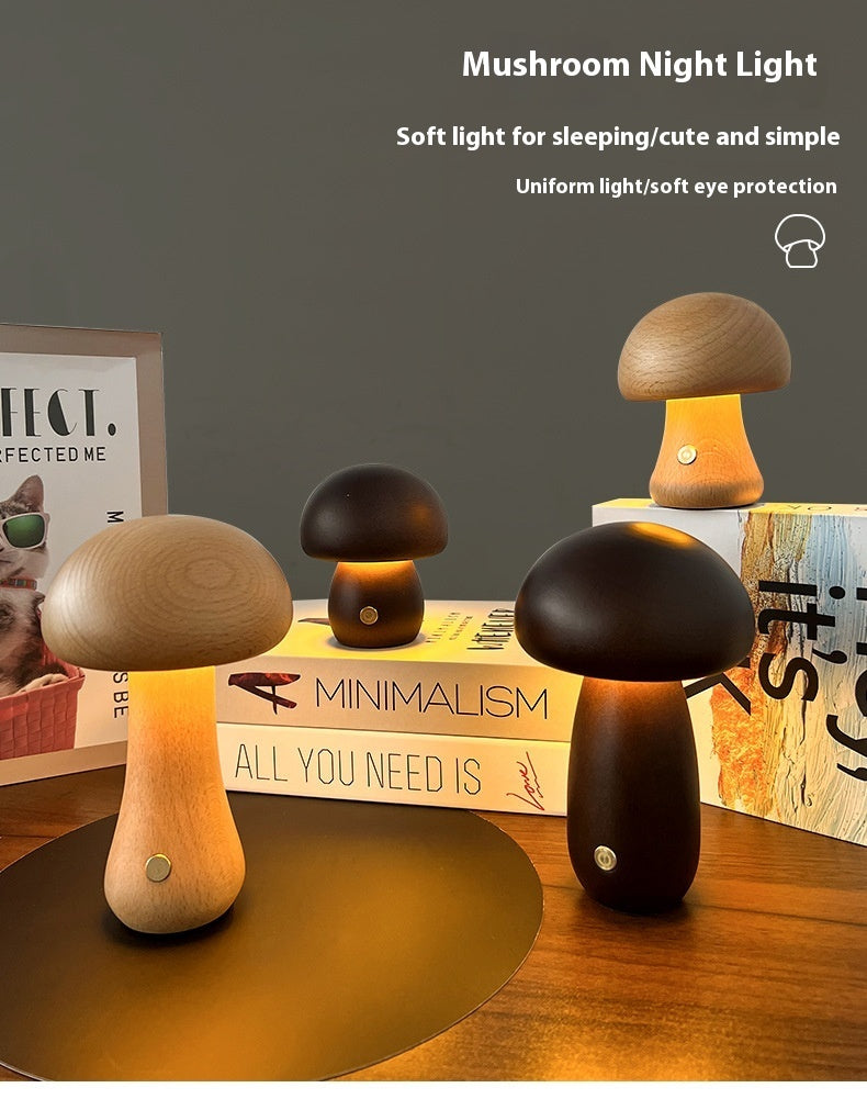 Creative Gift Mushroom Decoration Bedroom Bedside Night Lamp - CoolCollectiveCo